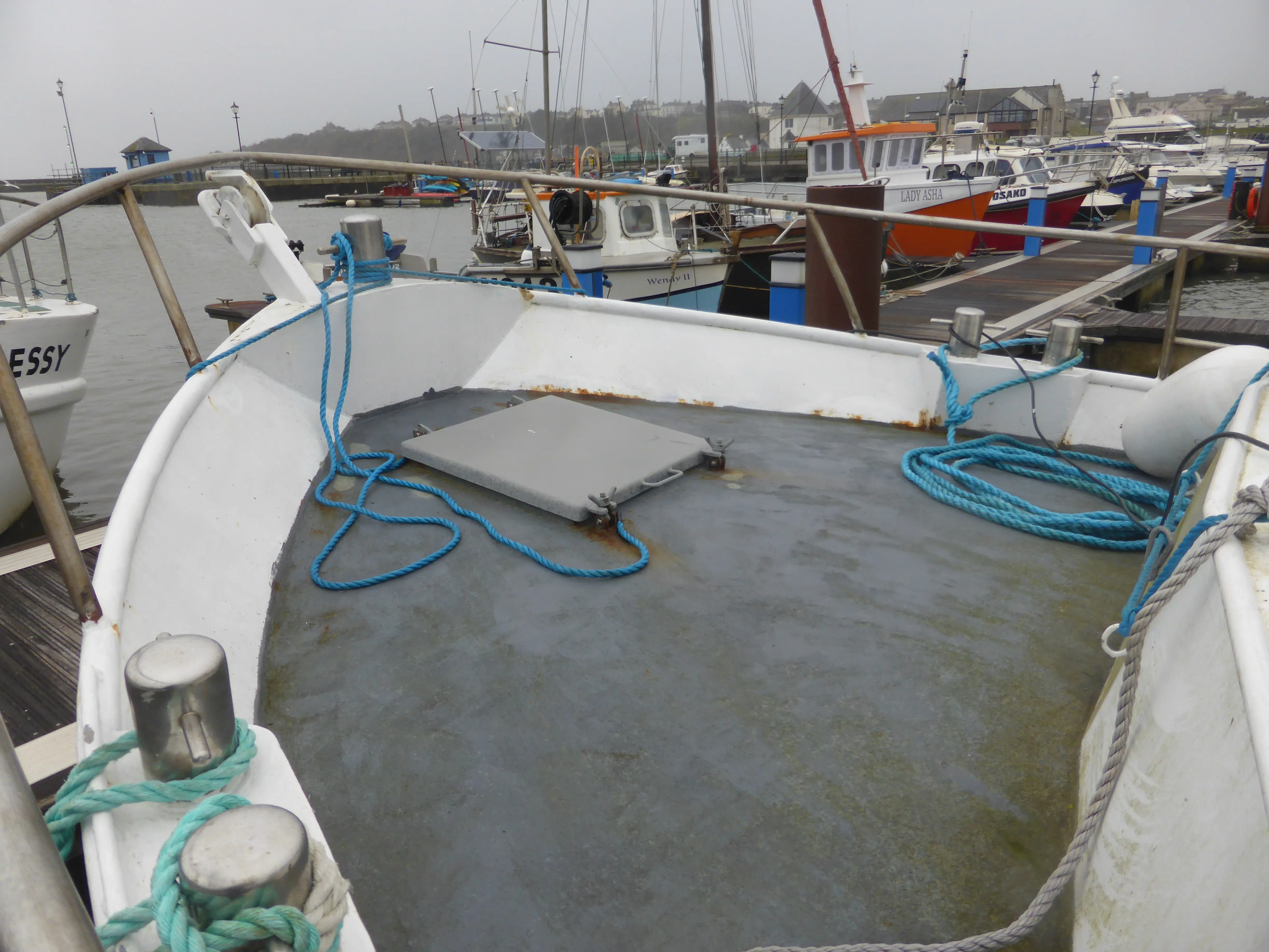 1982 Custom de boer custom trawler yacht