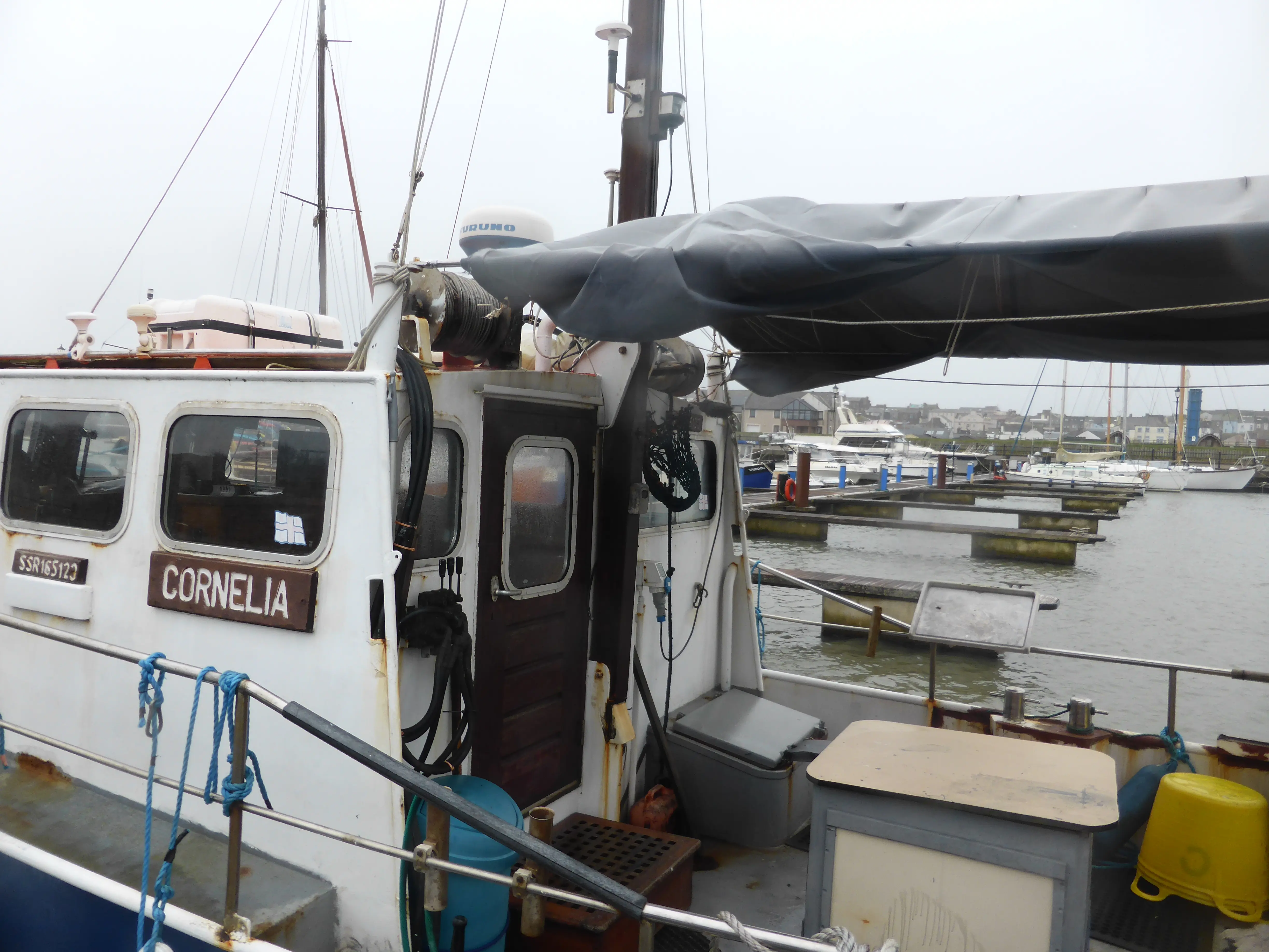 1982 Custom de boer custom trawler yacht