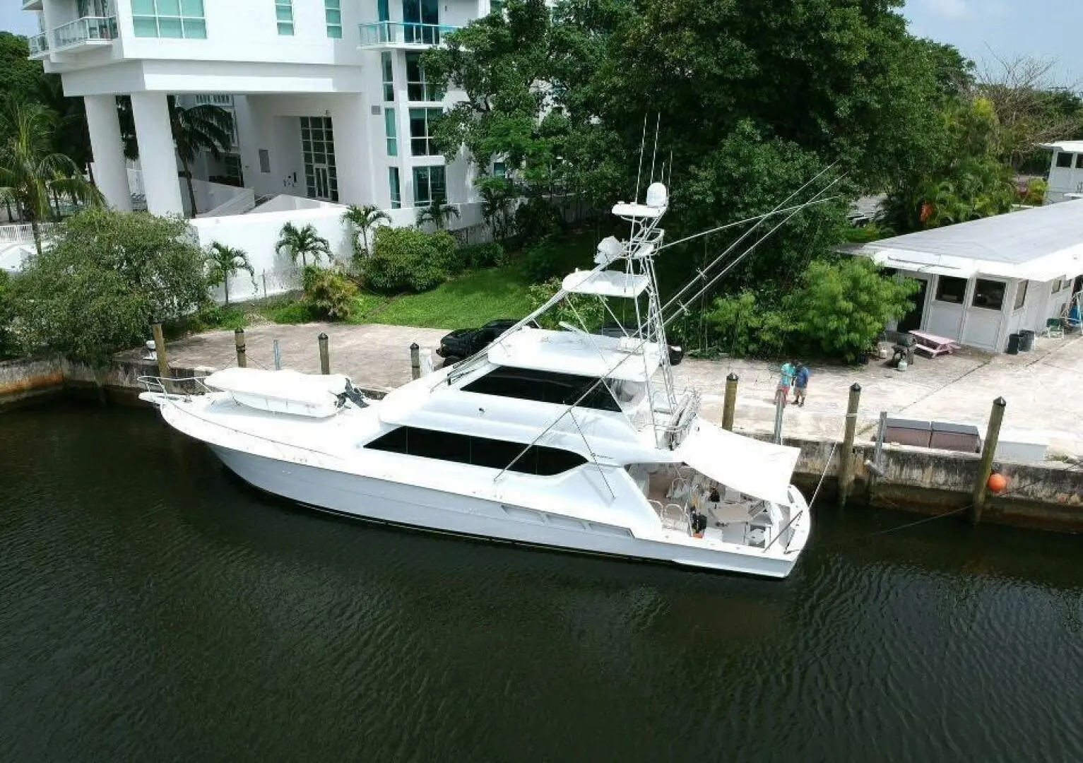 2002 Hatteras convertible