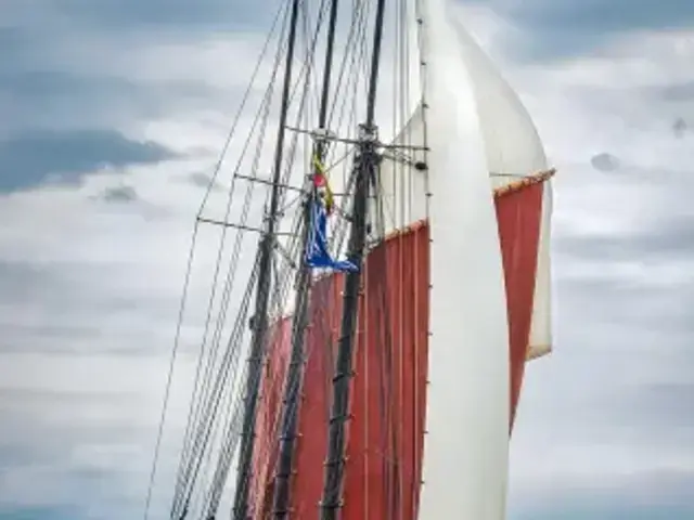 Tall Ship Three Masted Gaff Schooner