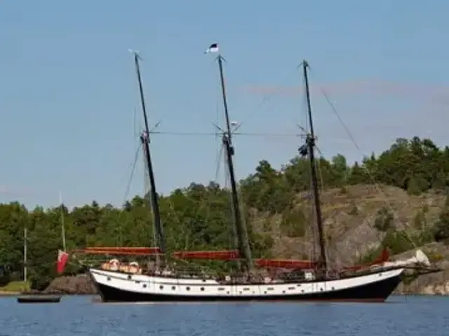 Tall Ship Three Masted Gaff Schooner