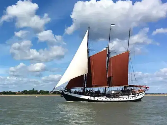 Tall Ship Three Masted Gaff Schooner