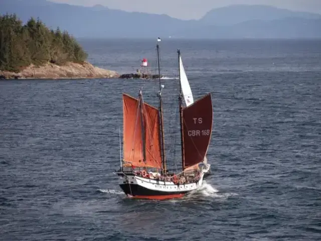 Tall Ship Three Masted Gaff Schooner