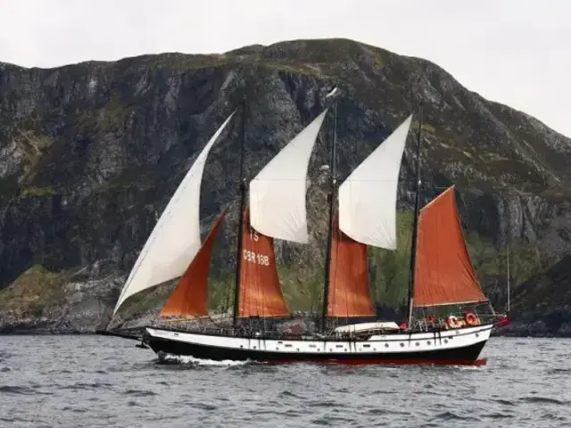 Tall Ship Three Masted Gaff Schooner