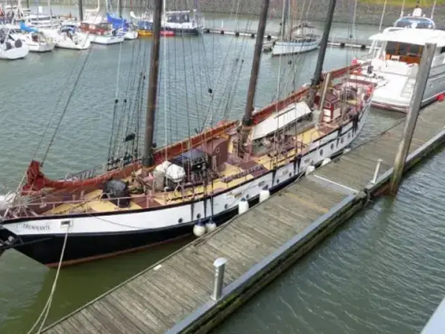 Tall Ship Three Masted Gaff Schooner