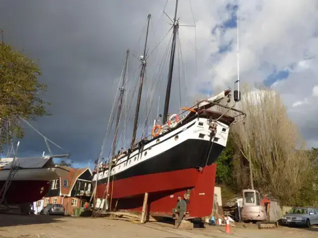 Tall Ship Three Masted Gaff Schooner