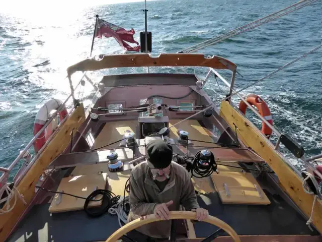 Tall Ship Three Masted Gaff Schooner