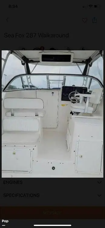 2005 Sea Fox 287 wa