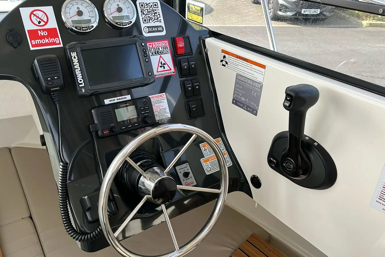 2019 Quicksilver 605 pilothouse