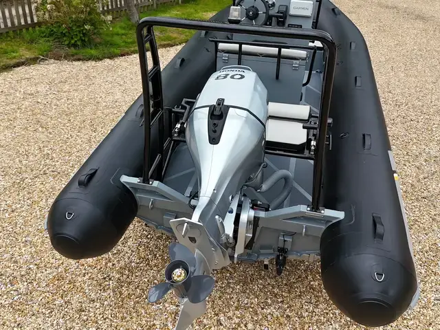 Zar Mini Boats Rib Pro 16 + Honda Bf80 + Road Trailer