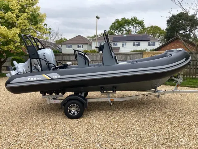 Zar Mini Boats Rib Pro 16 + Honda Bf80 + Road Trailer