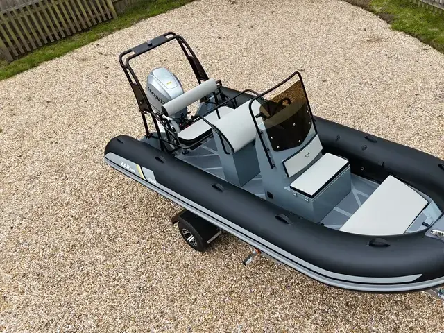 Zar Mini Boats Rib Pro 16 + Honda Bf80 + Road Trailer