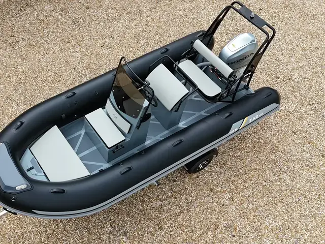 Zar Mini Boats Rib Pro 16 + Honda Bf80 + Road Trailer