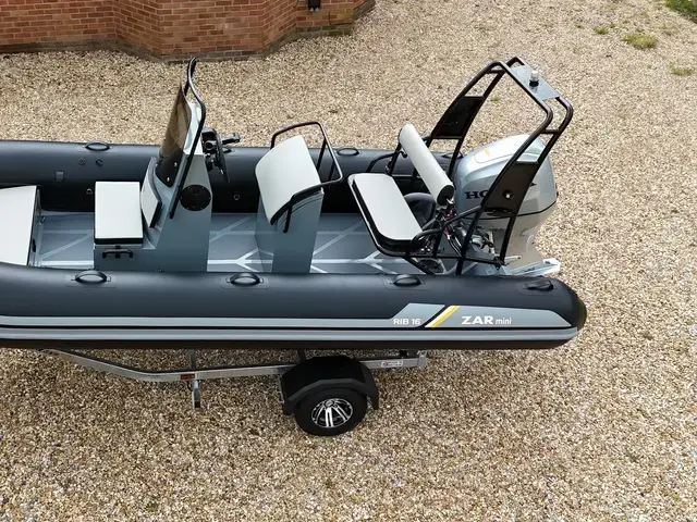 Zar Mini Boats Rib Pro 16 + Honda Bf80 + Road Trailer