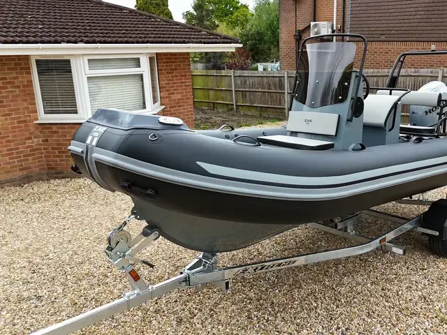 Zar Mini Boats Rib Pro 16 + Honda Bf80 + Road Trailer