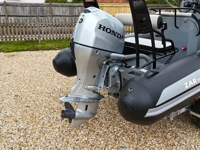 Zar Mini Boats Rib Pro 16 + Honda Bf80 + Road Trailer