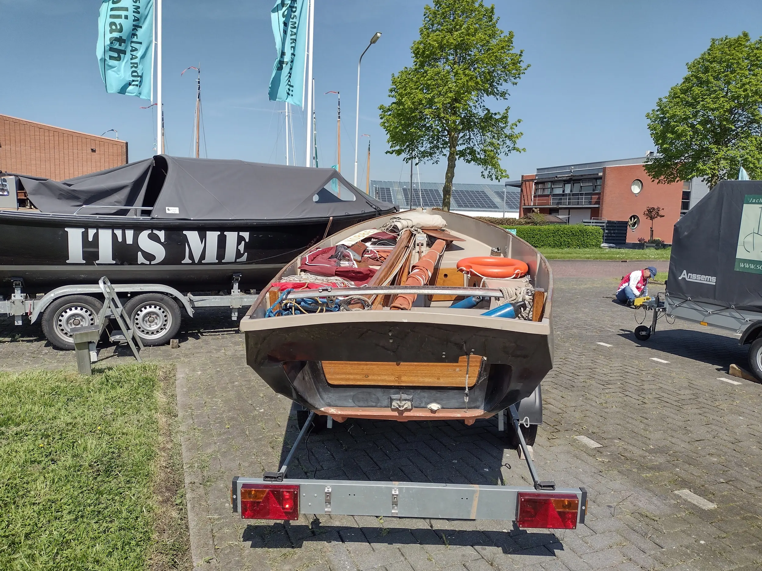 1980 Tradition coble (met trailer)