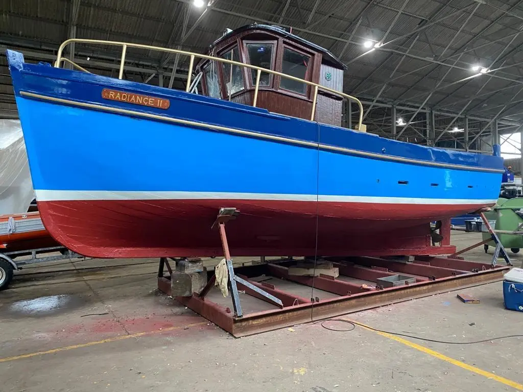 1985 Custom nobles 8.25 fishing boat