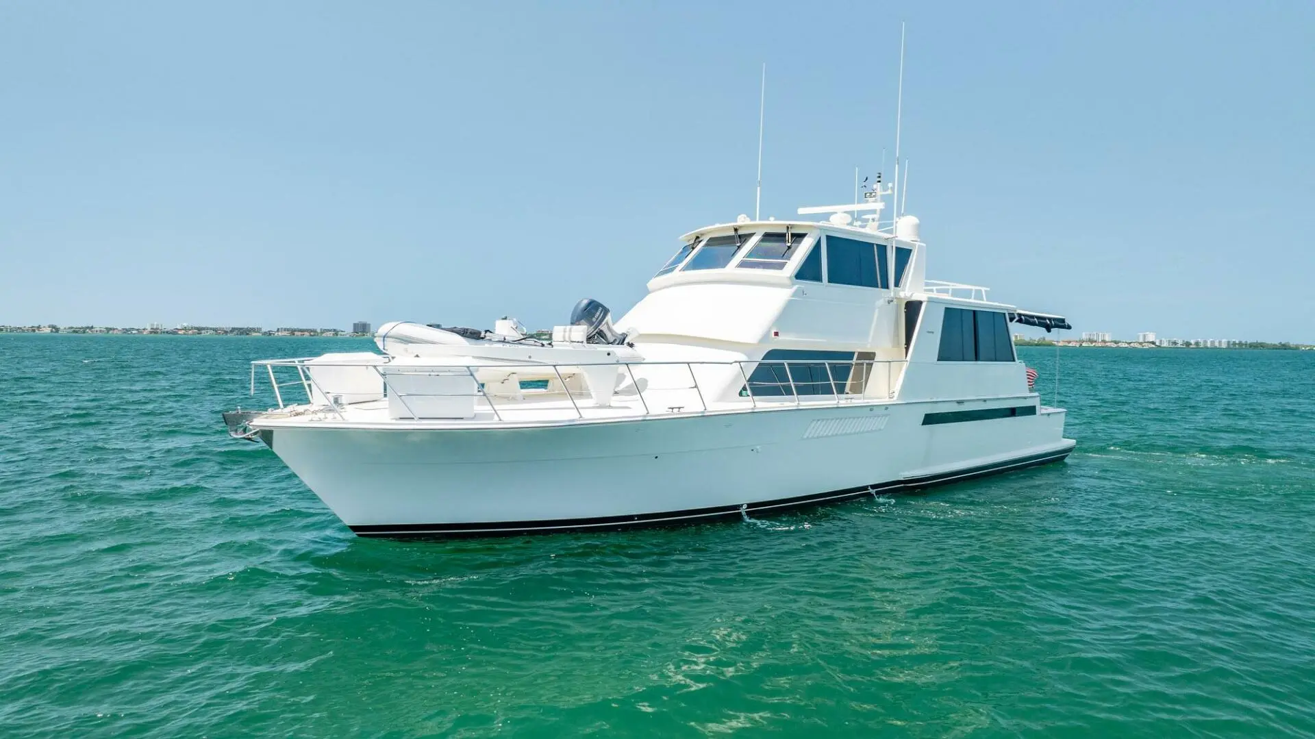 2000 Viking 60 cockpit sport yacht