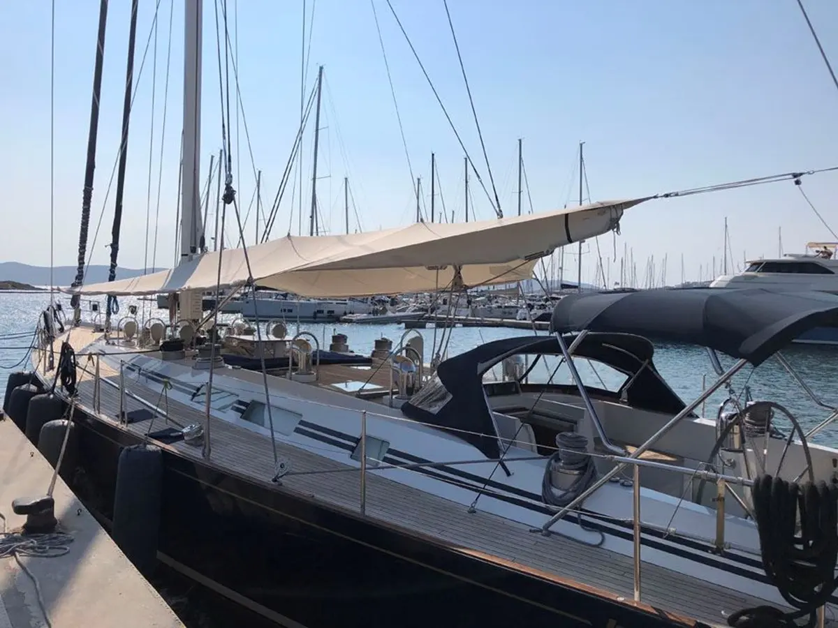 1992 Royal 84' custom frers sloop