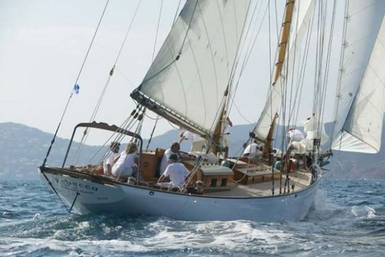 2001 Gannon & Benjamin 75' schooner