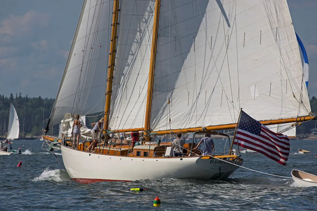 2001 Gannon & Benjamin 75' schooner