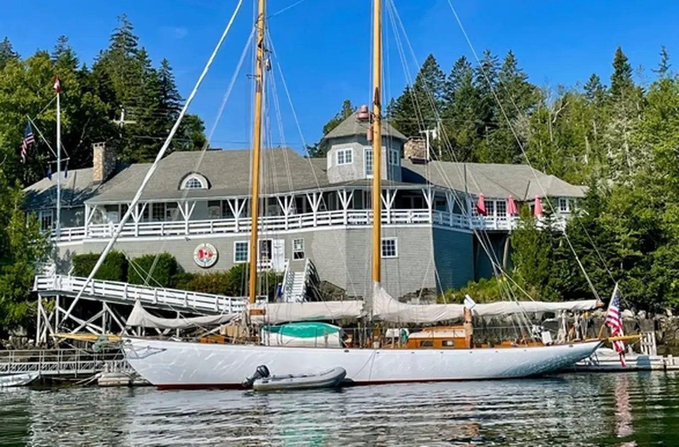 2001 Gannon & Benjamin 75' schooner