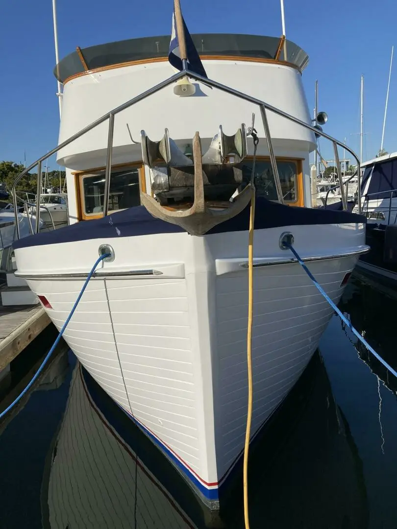 1969 Monk custom 38 trawler