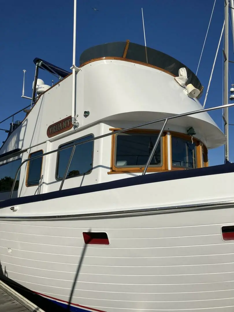 1969 Monk custom 38 trawler