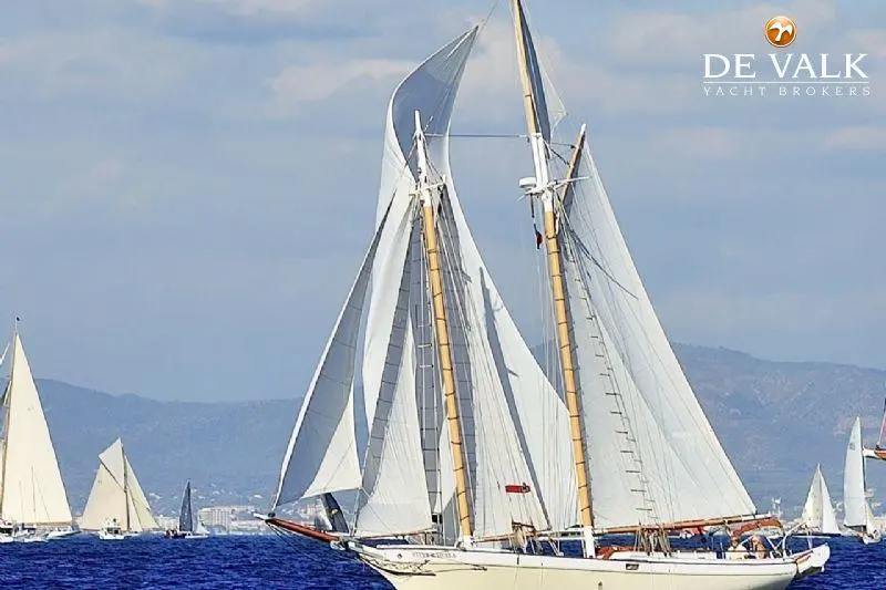 1963 Peterson main topsail schooner