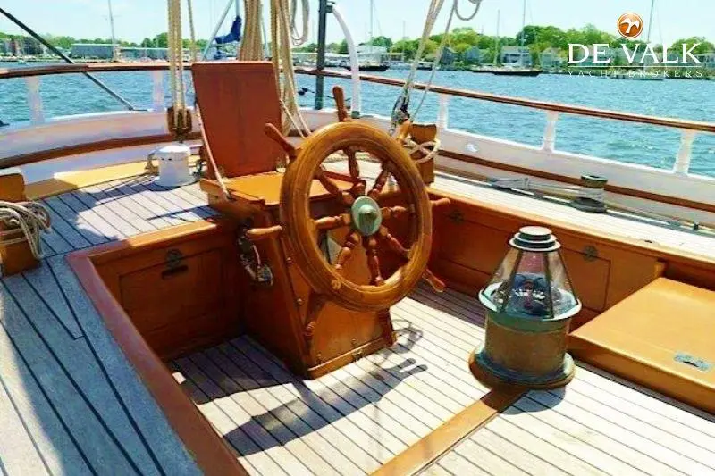 1963 Peterson main topsail schooner