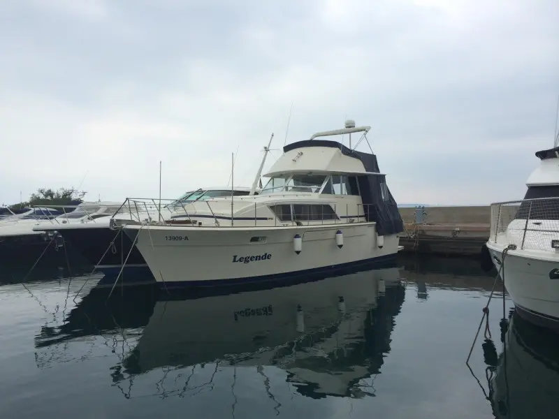 1979 Sea Ray chris craft commander 41 fly