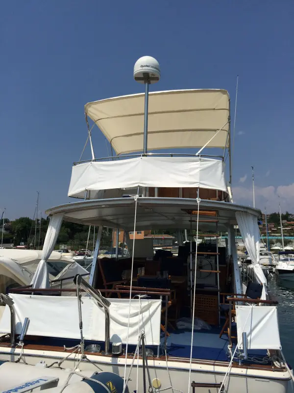 1979 Sea Ray chris craft commander 41 fly