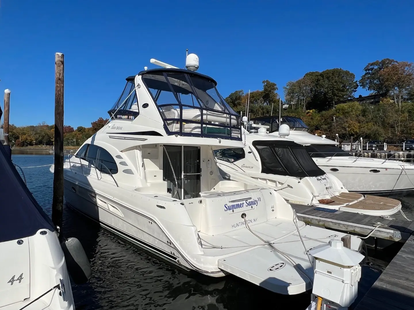 2007 Sea Ray 44 sedan bridge