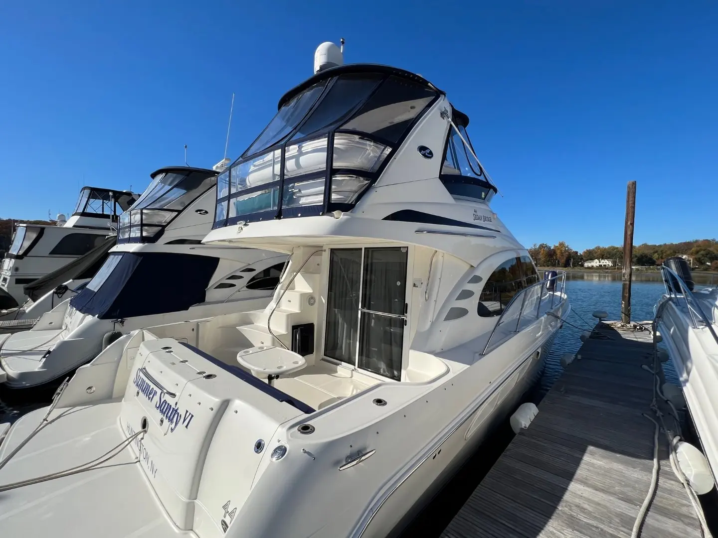 2007 Sea Ray 44 sedan bridge