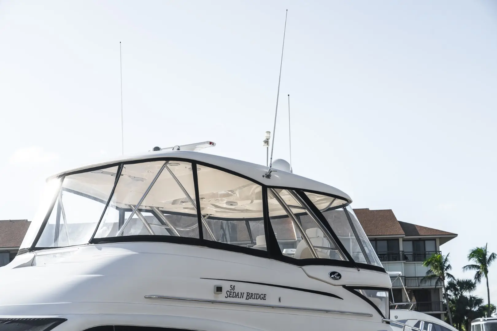 2008 Sea Ray 58 sedan bridge