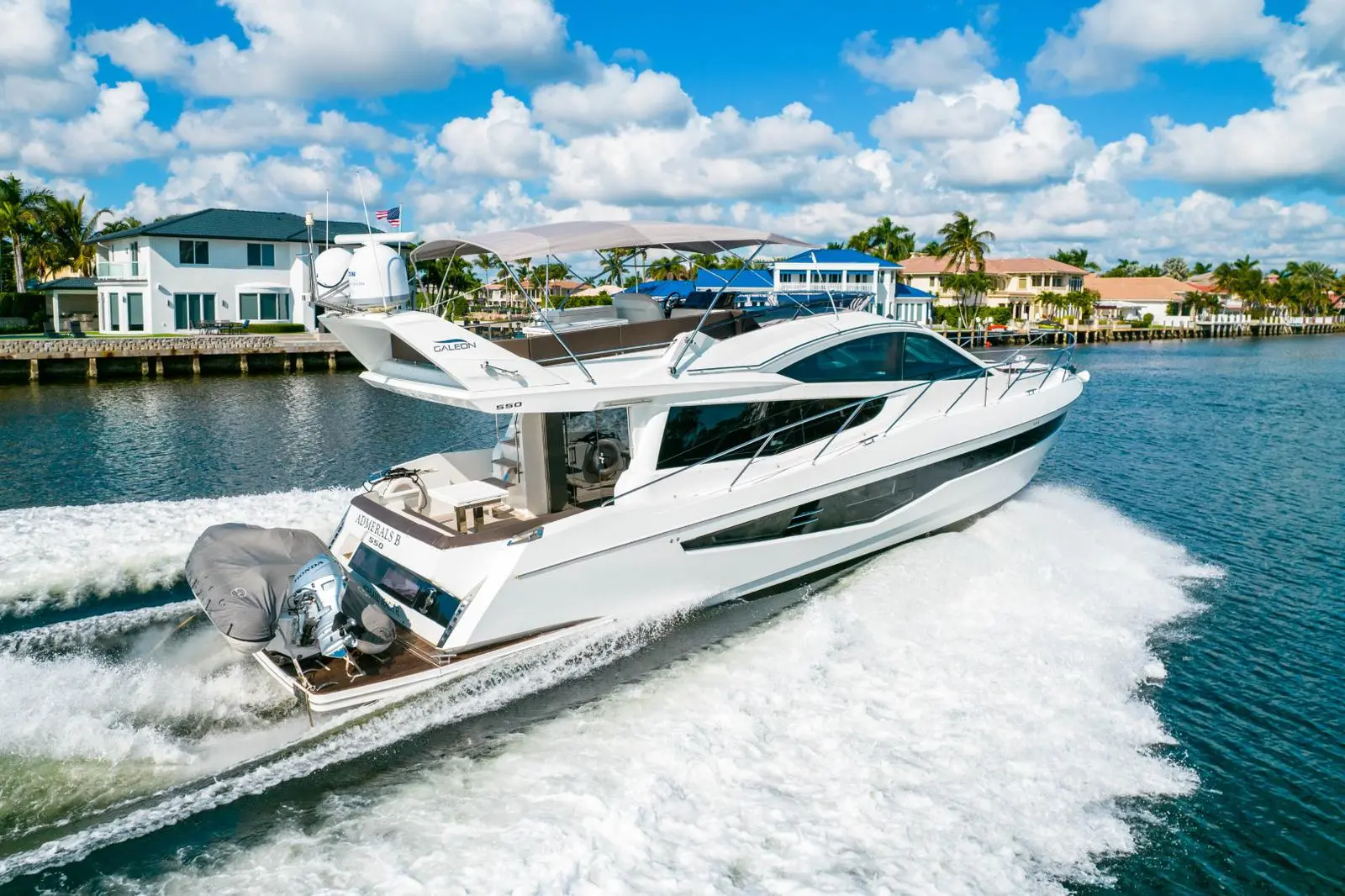 2018 Galeon 550 fly