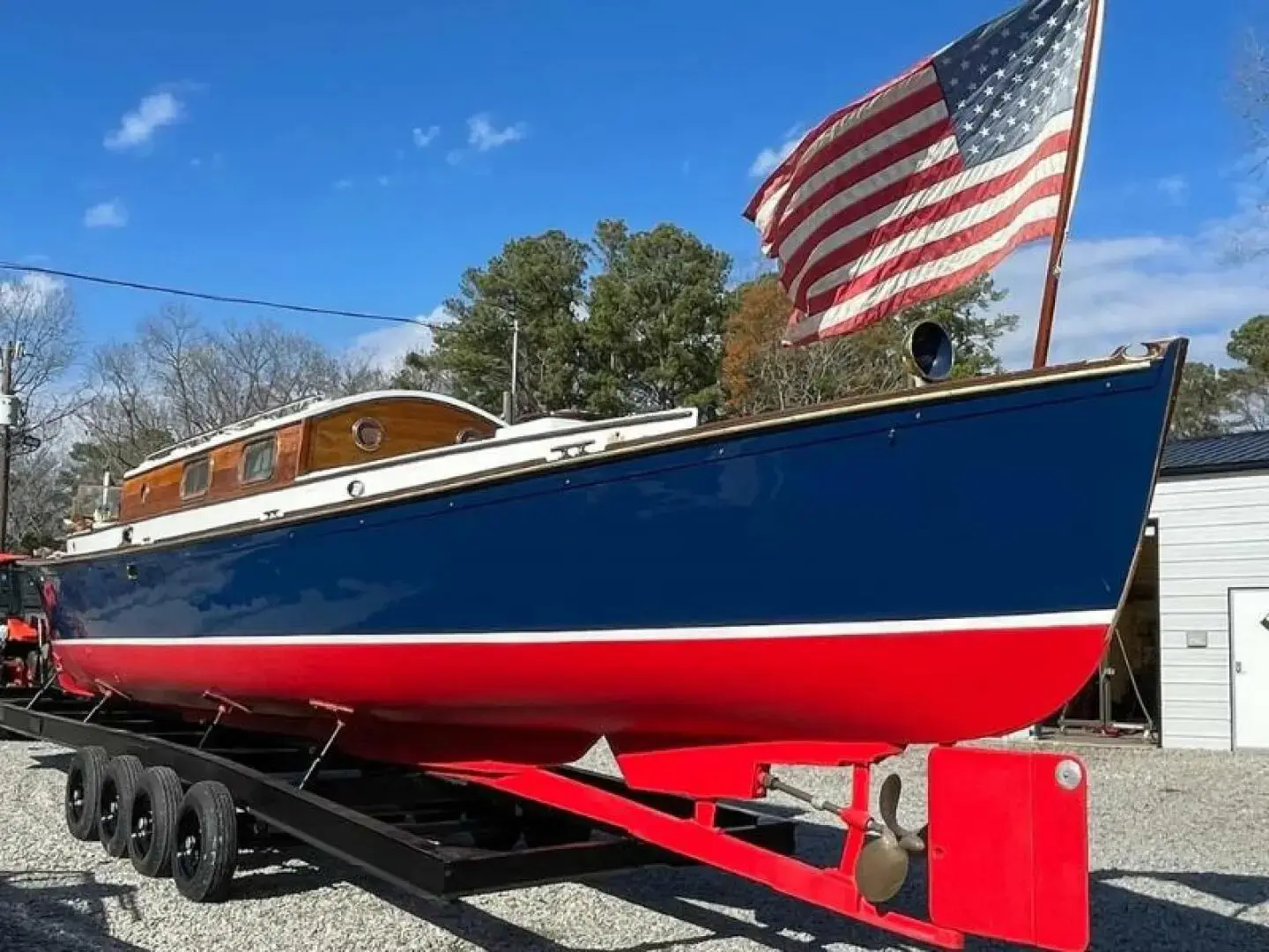 1926 Herreshoff custom double end launch