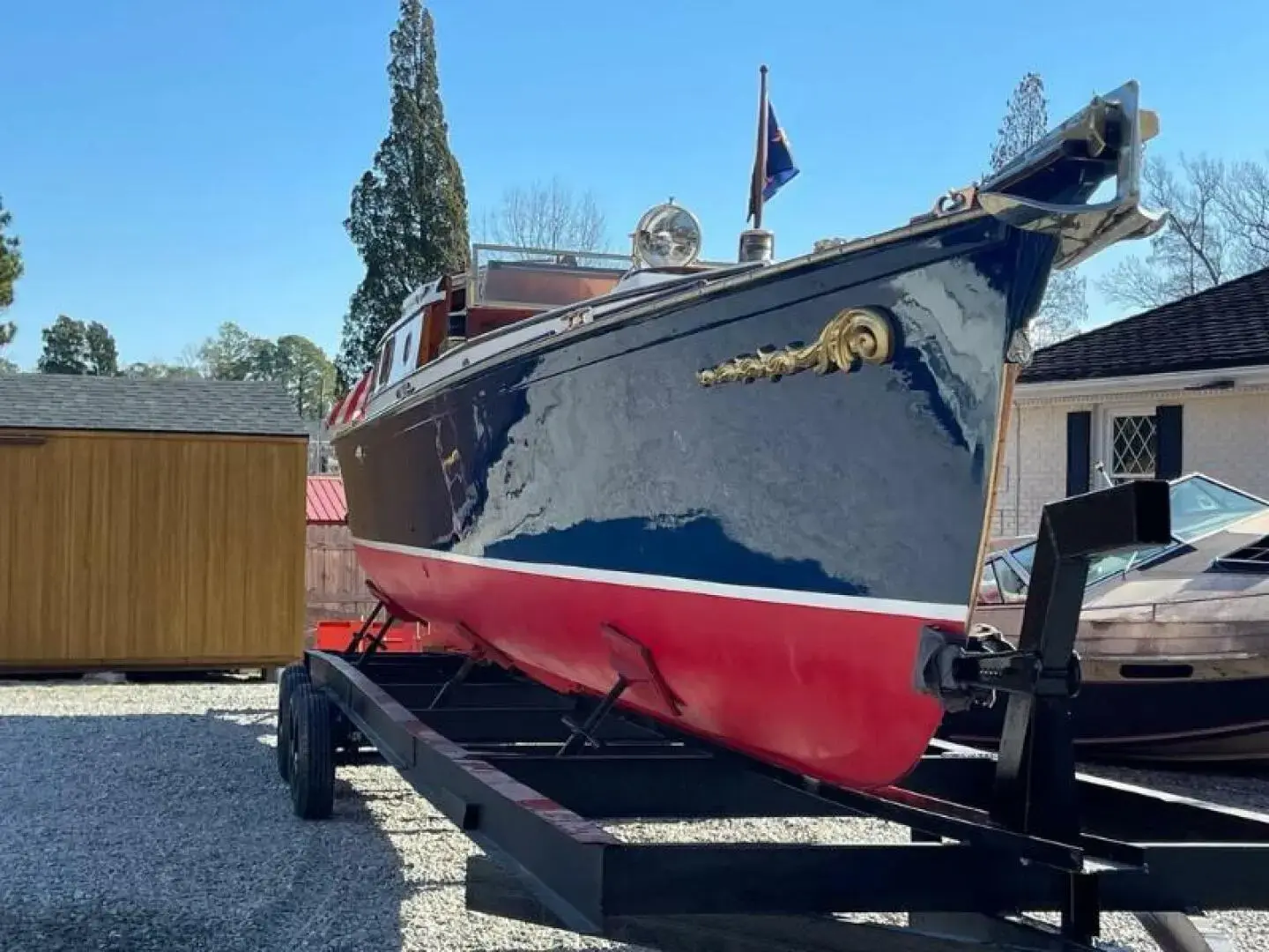 1926 Herreshoff custom double end launch