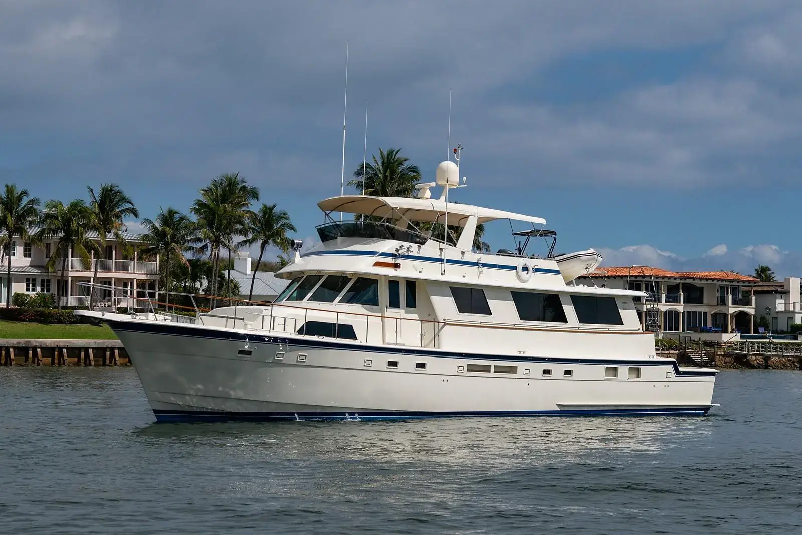 1986 Hatteras 72 motor yacht