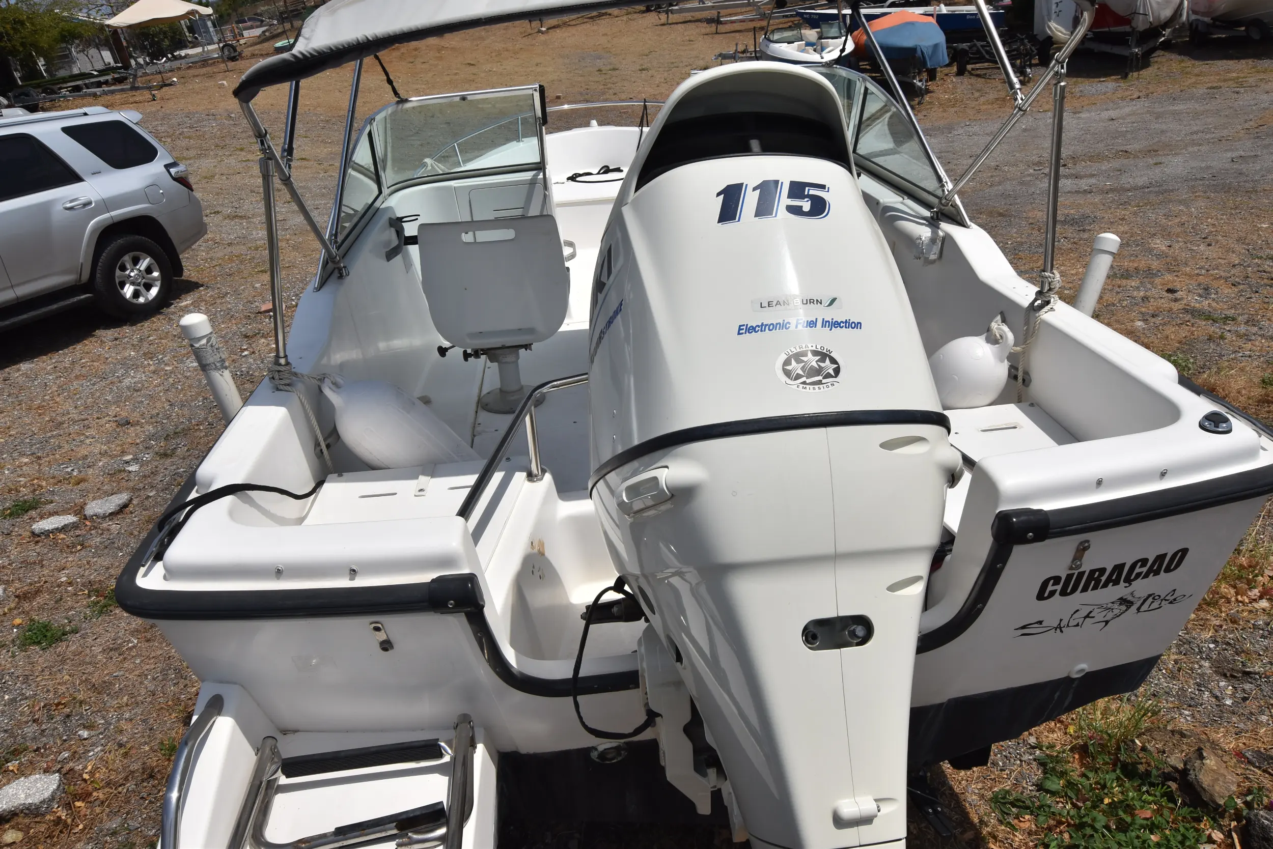 1997 Boston Whaler dauntless 17