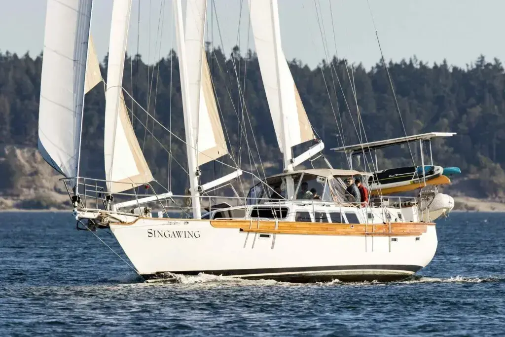 1982 Custom naumann & dunbar schooner