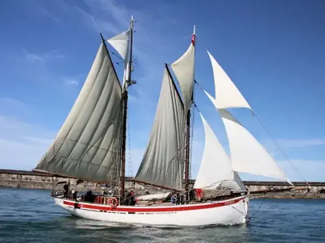 Traditional Danish schooner