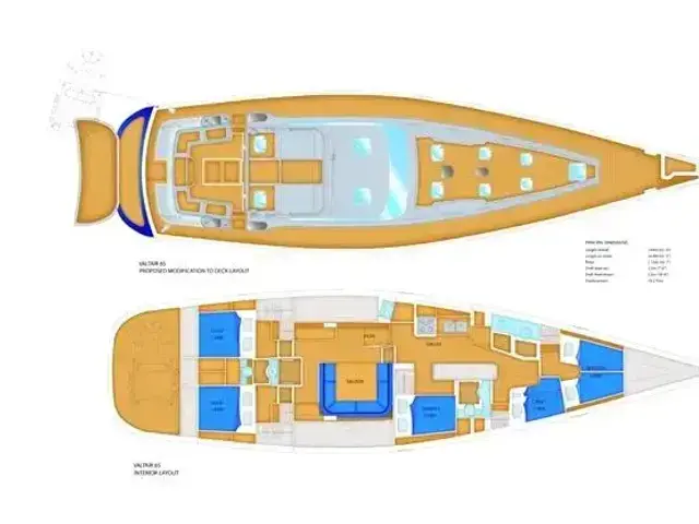 Sailboat 65ft Cutter Sloop