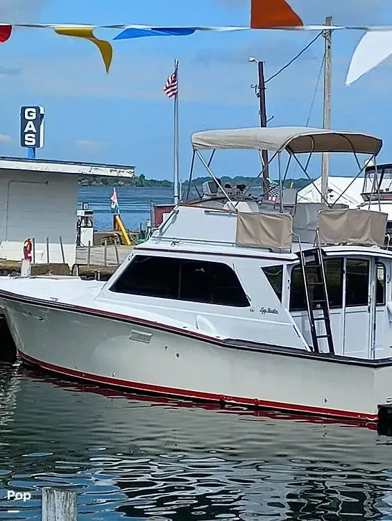 1974 Egg Harbor 40 flybridge sedan cruiser