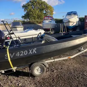 2021 River Boats 420 XR Open Boat