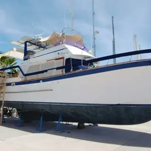 1982 Ocean Alexander 43 Flush Aft Deck Trawler