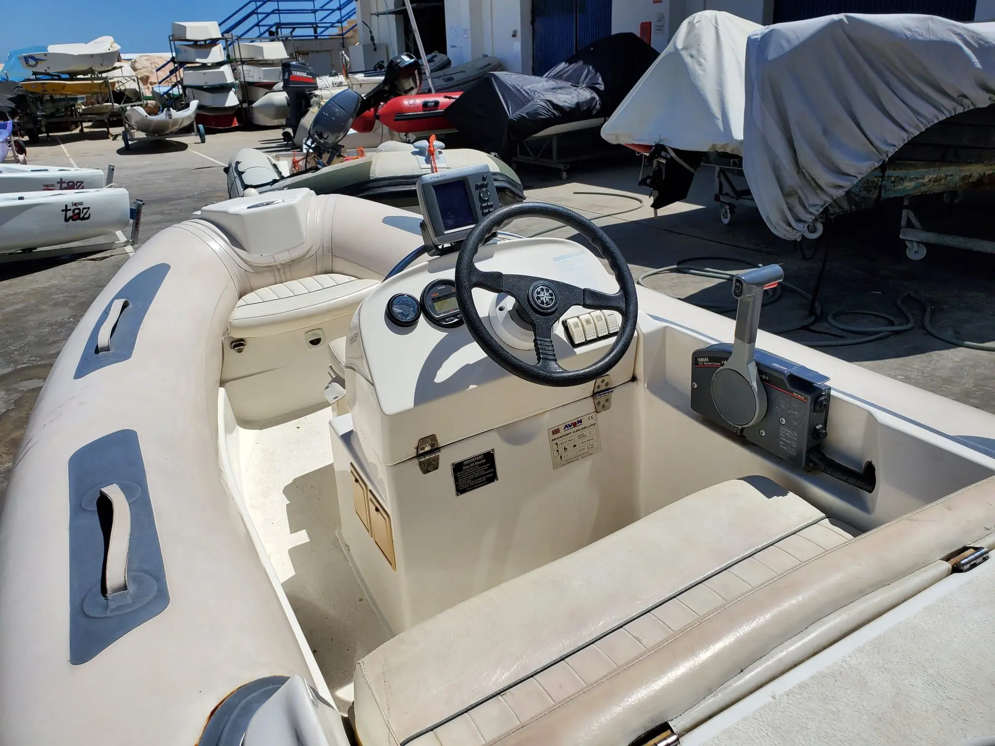 2008 Avon 360 seasport deluxe