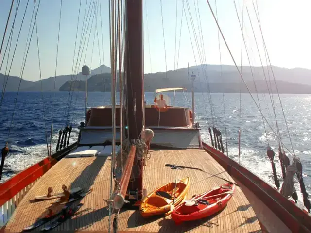 wooden Yawl Motor Sailer 38m.