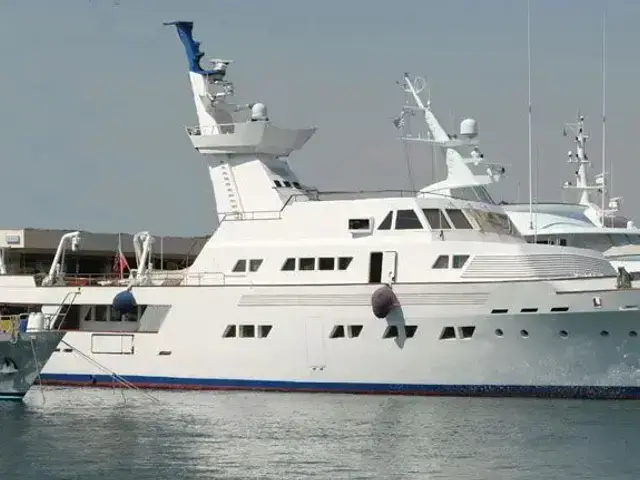 Classic Steel motor yacht 47m.